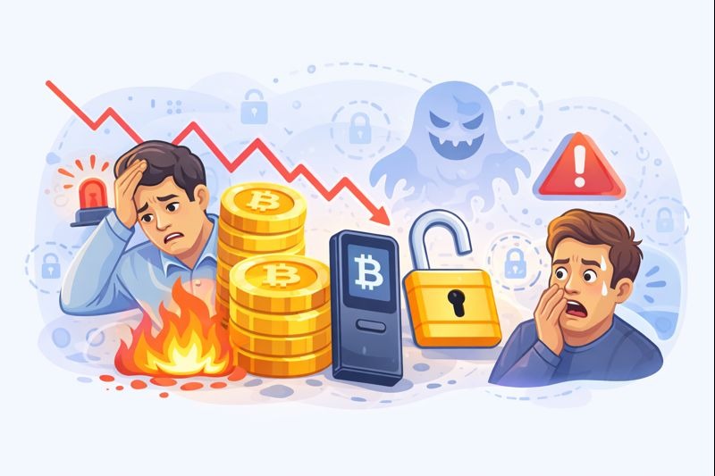 common crypto mistakes that cause investors to lose money