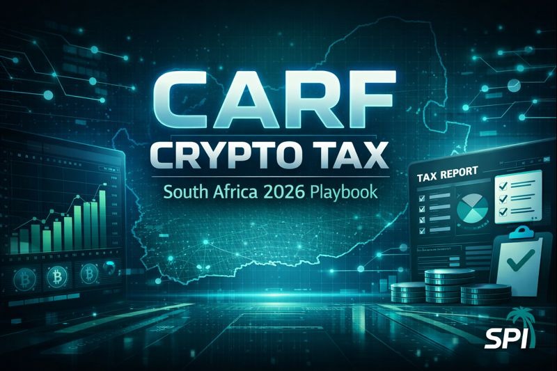 CARF crypto tax guide for South Africa (2026) with SARS reporting steps