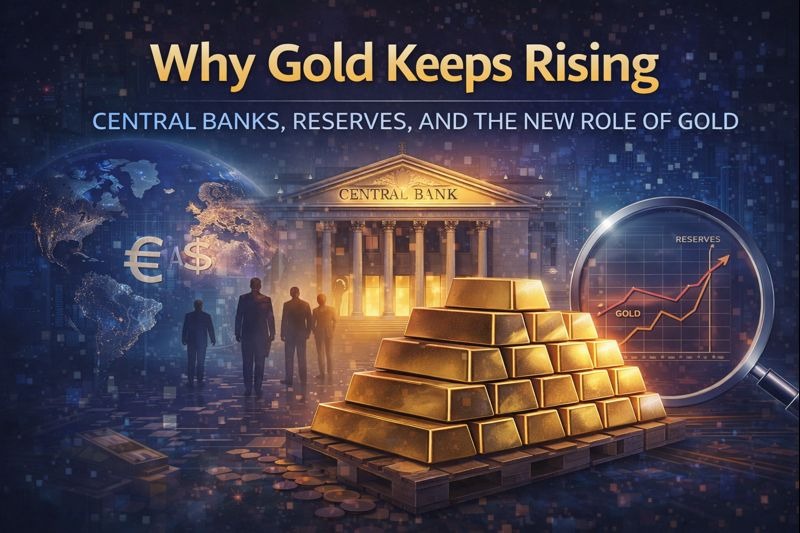 Why gold keeps rising as central banks increase gold reserves