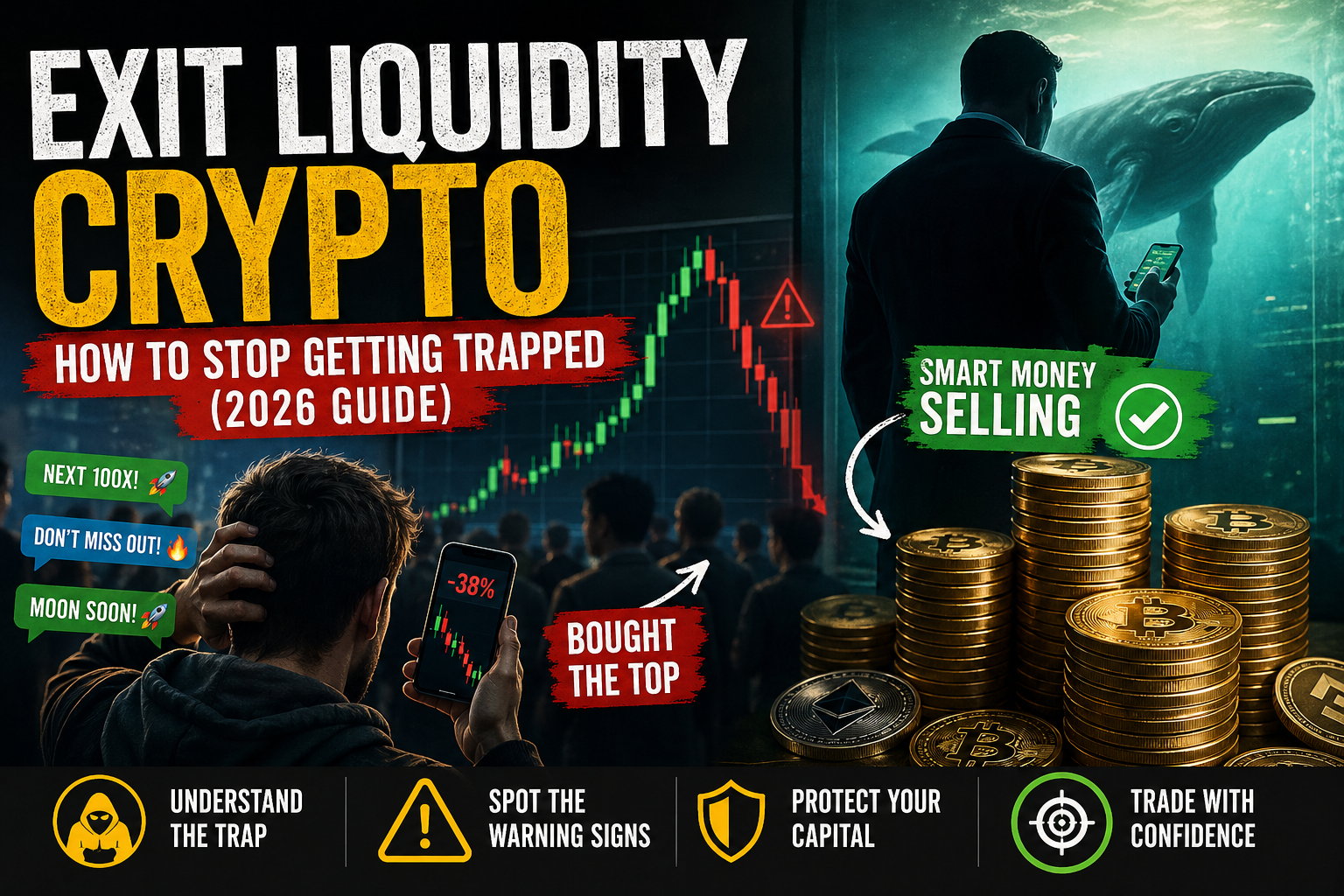 Exit Liquidity Crypto: How to Stop Getting Trapped (2026 Guide)