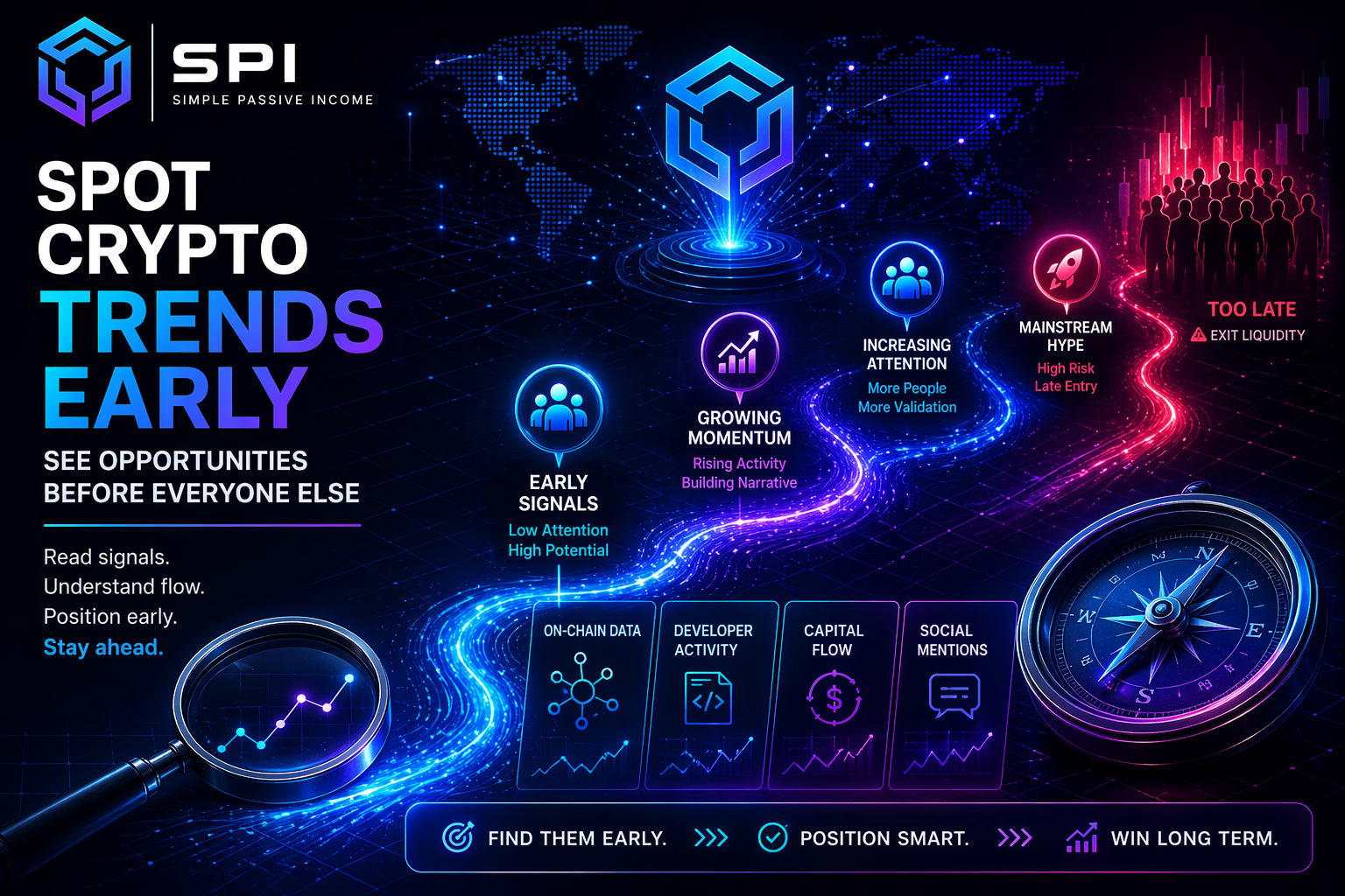 How to Spot a Crypto Trend Before Everyone Else (Without Guessing)
