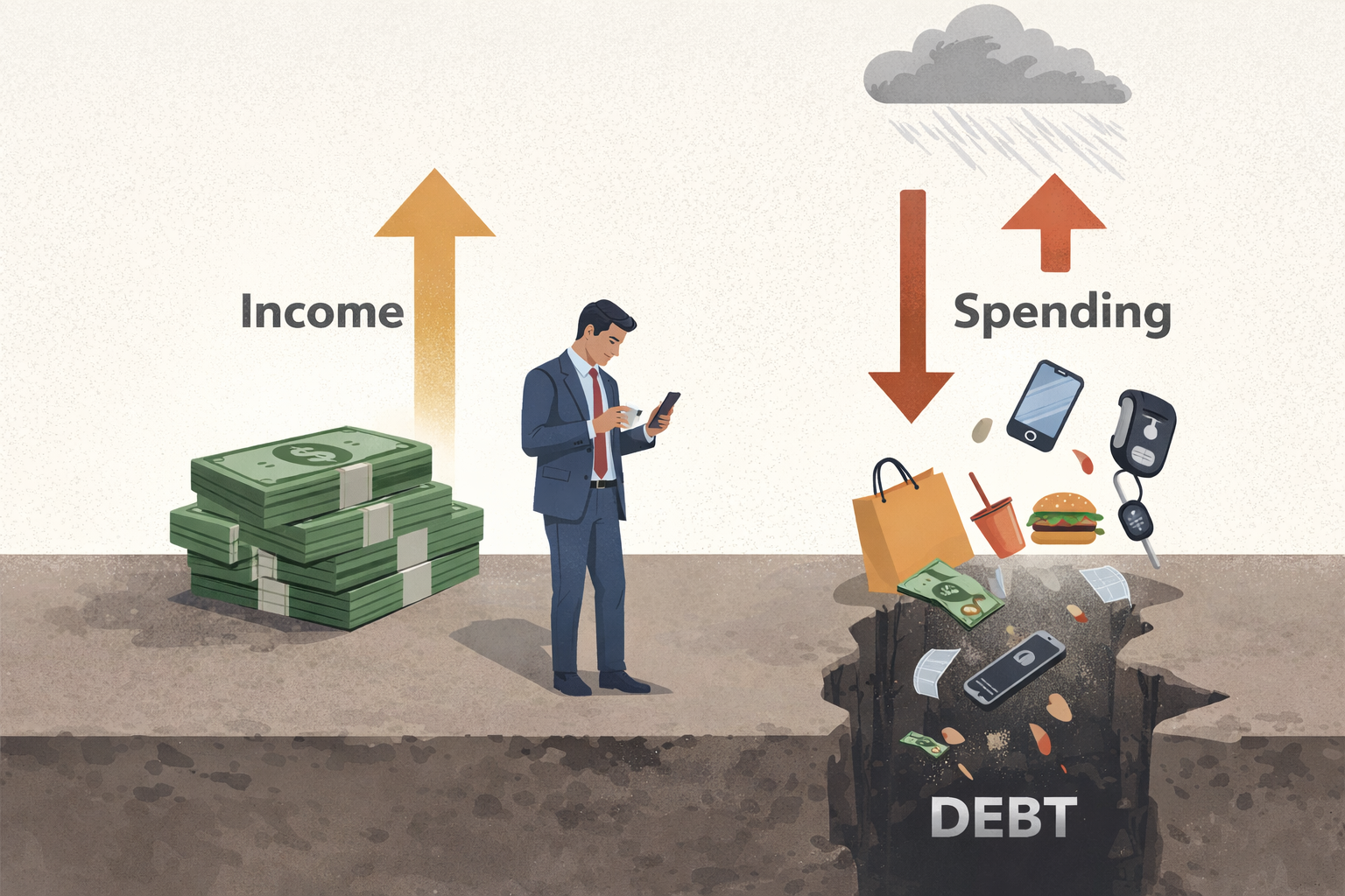 Why Most People Stay Broke (Even With Good Income)