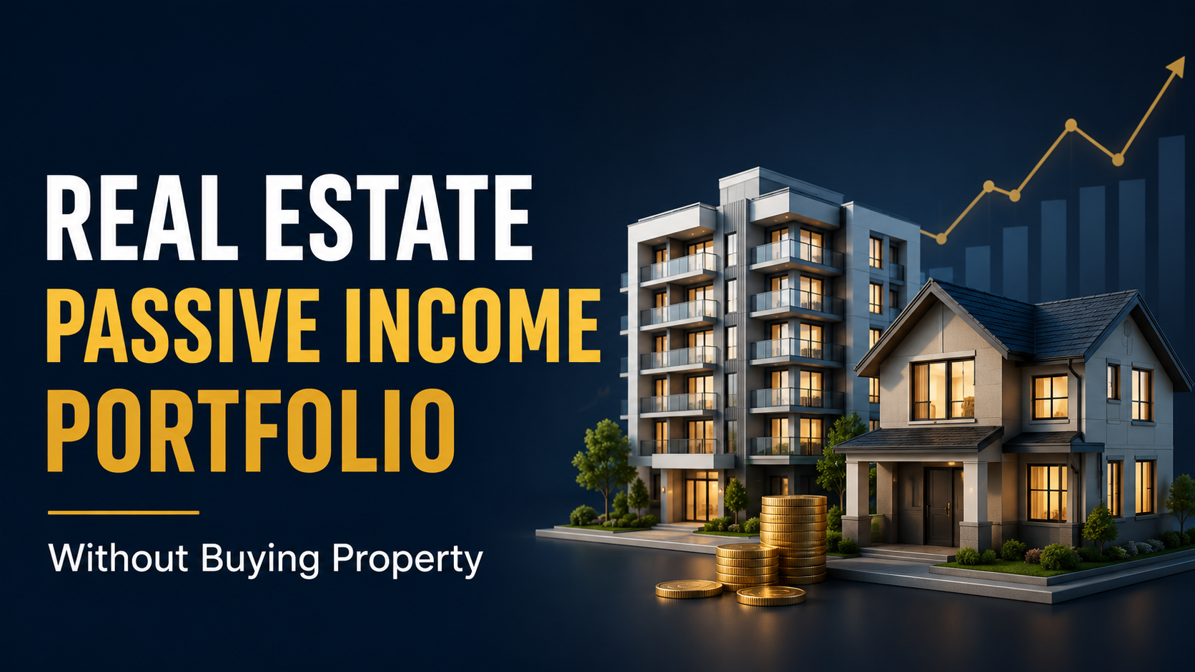 Real Estate Passive Income Portfolio Guide: How Beginners Can Start Without Buying Property