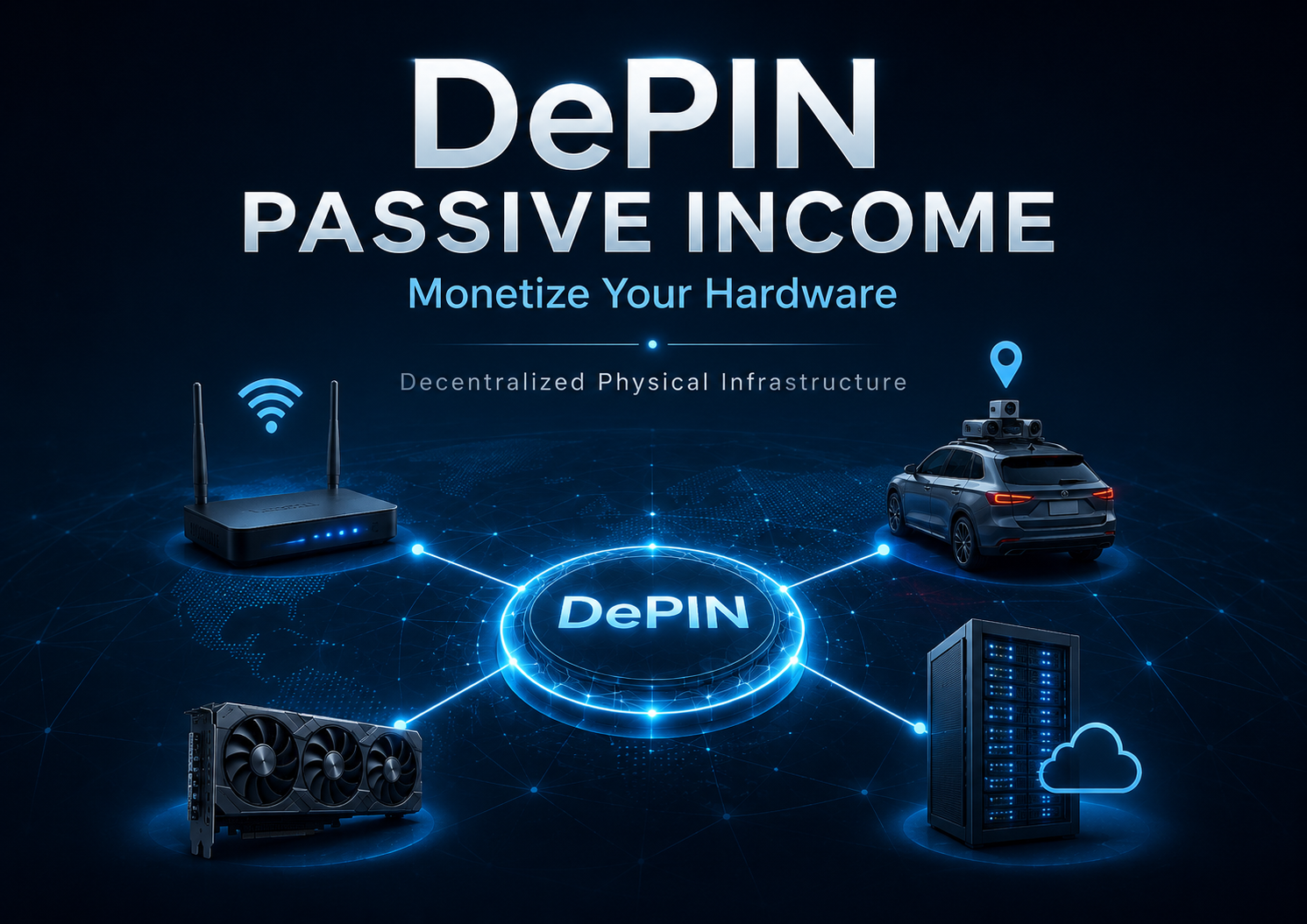 DePIN Passive Income: How to Monetize Hardware You Already Own