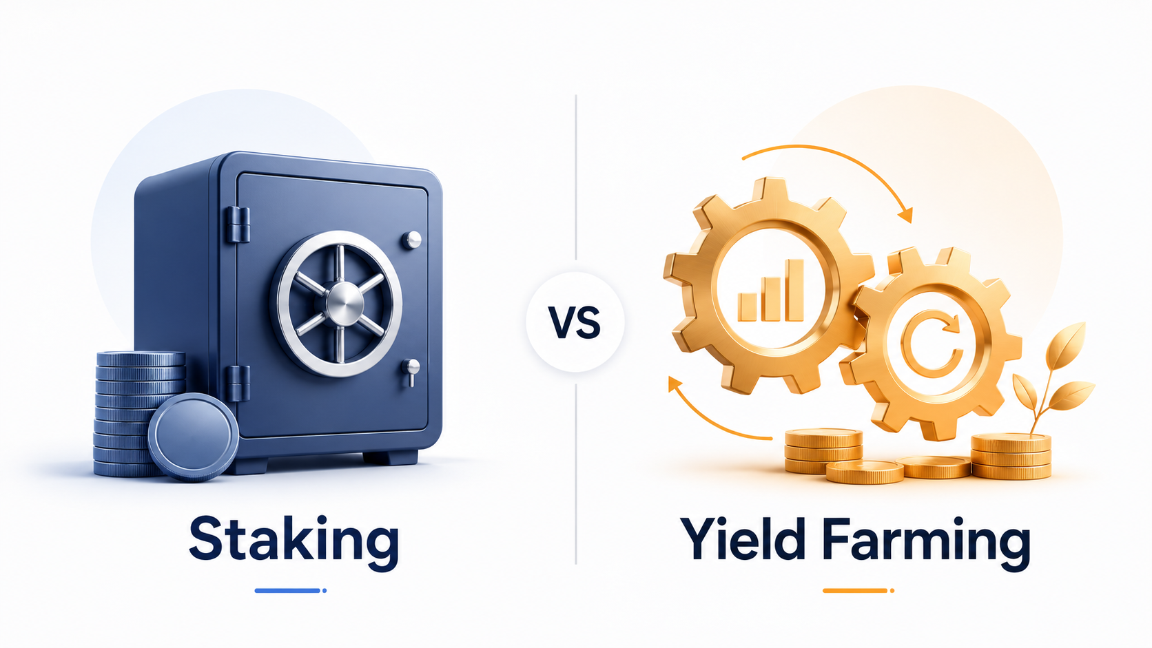 Staking vs Farming: The Beginner’s Guide to DeFi Yield